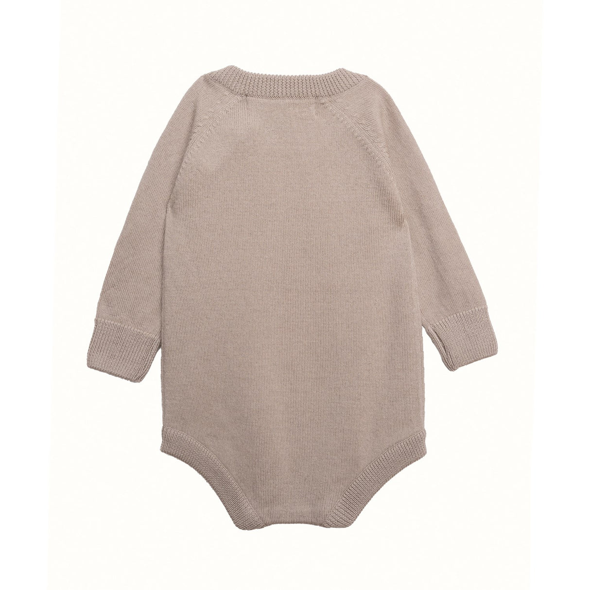 Hanevild Cream Oatmeal Martin Romper, Merinowool