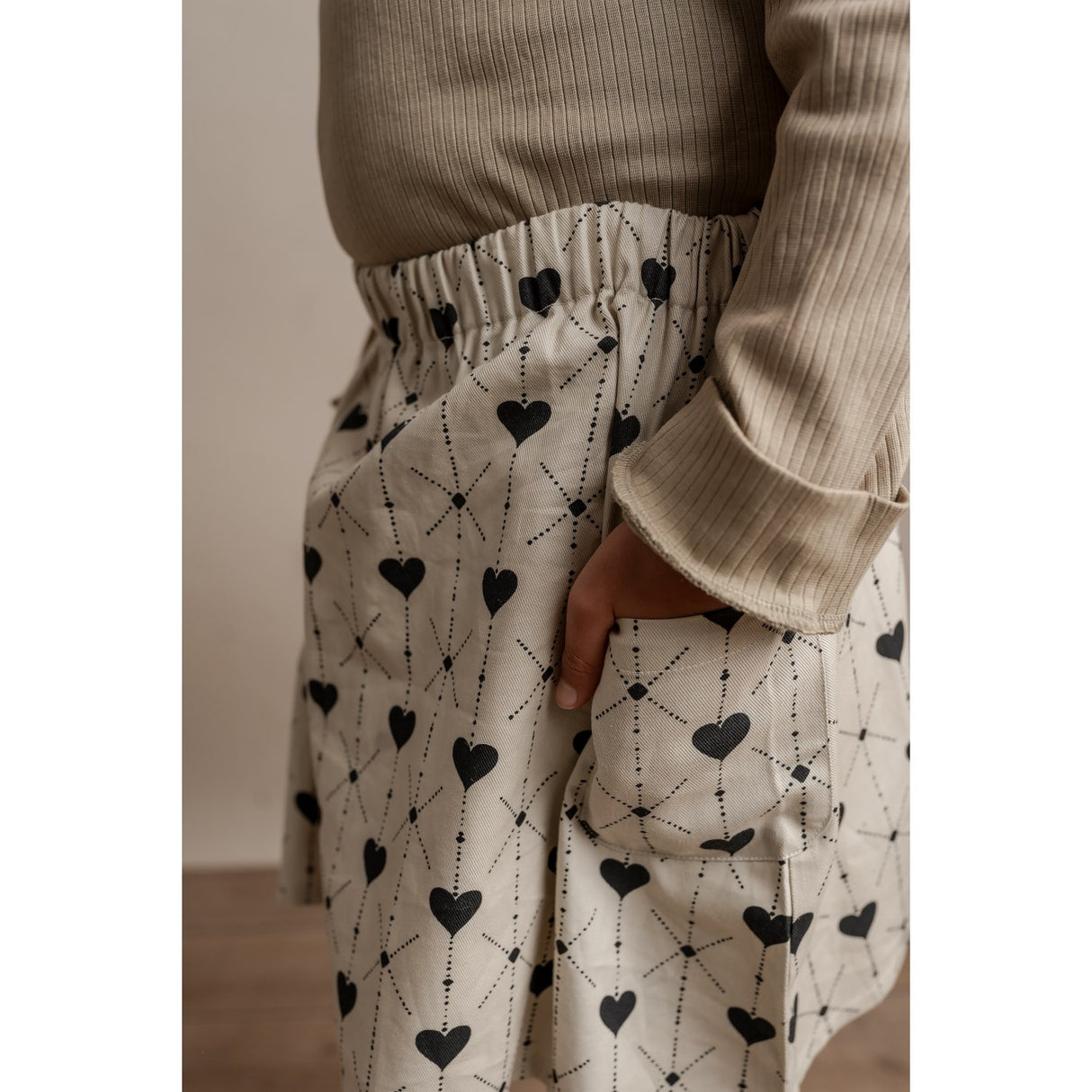 Hanevild Rainy Heart Nederdel