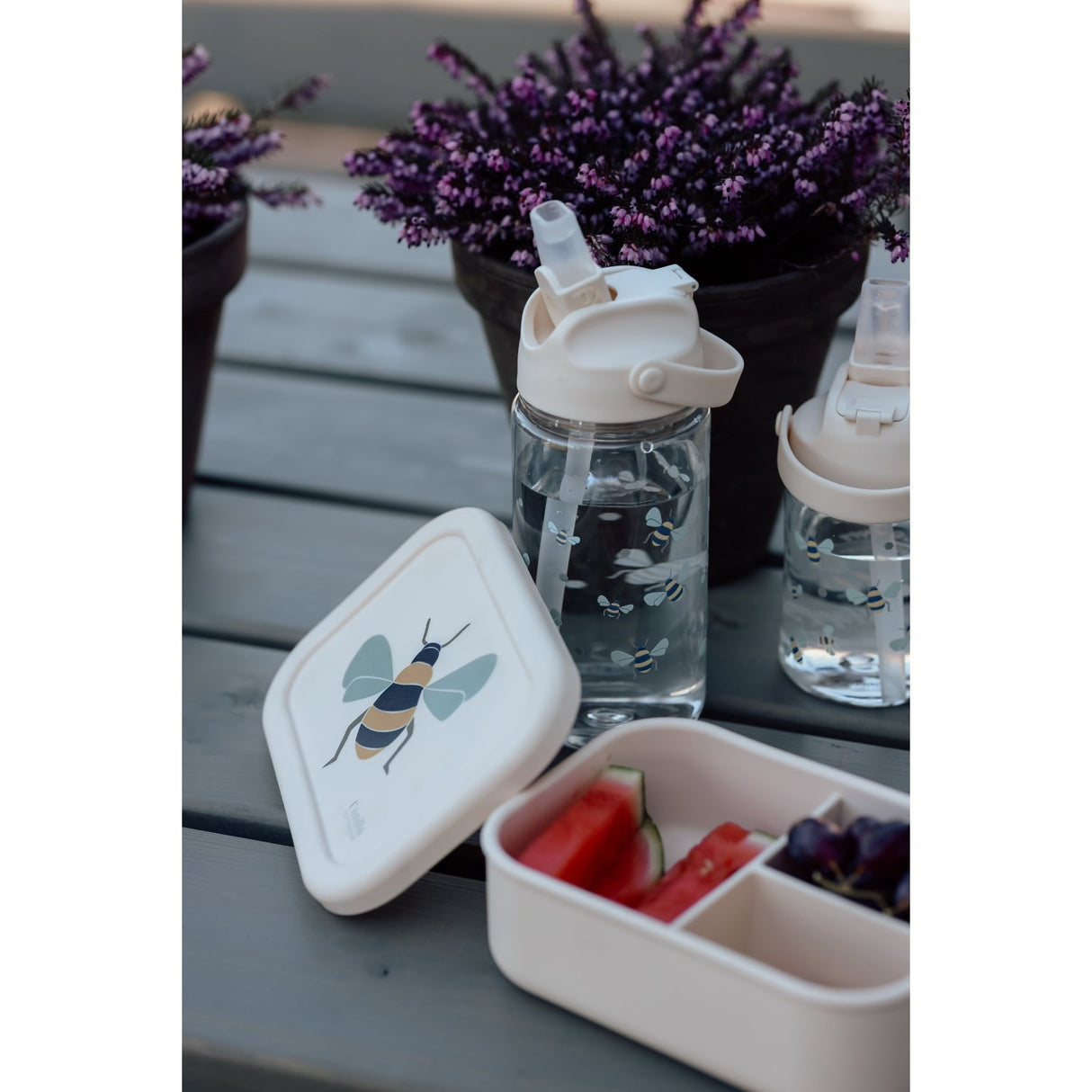 Vanilla COPENHAGEN Honeybee Happy Madkasse - Silicone
