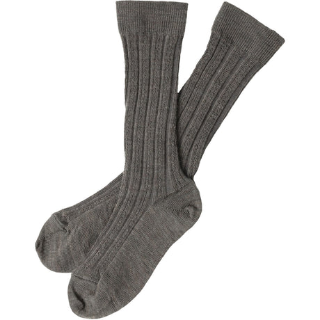 FUB Dark Beige Melange 2-Pak Knee Stockings