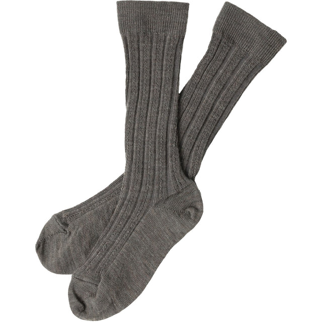 FUB Dark Beige Melange 2-Pak Knee Stockings