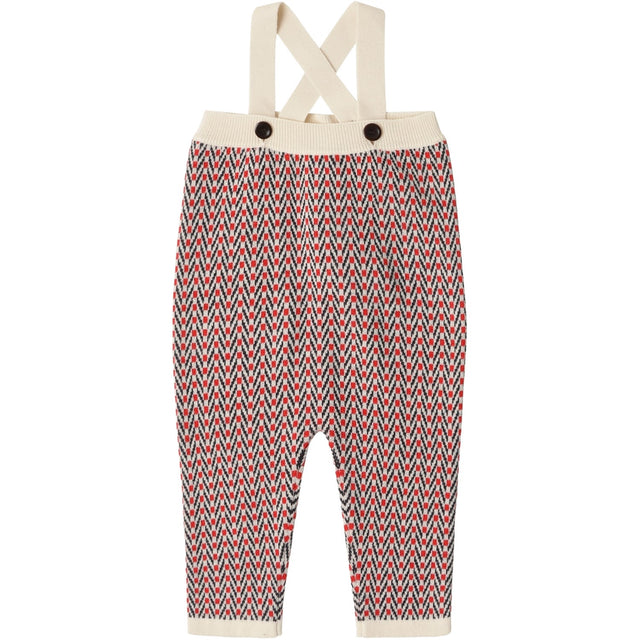 FUB Ecru Baby Herringbone Overall