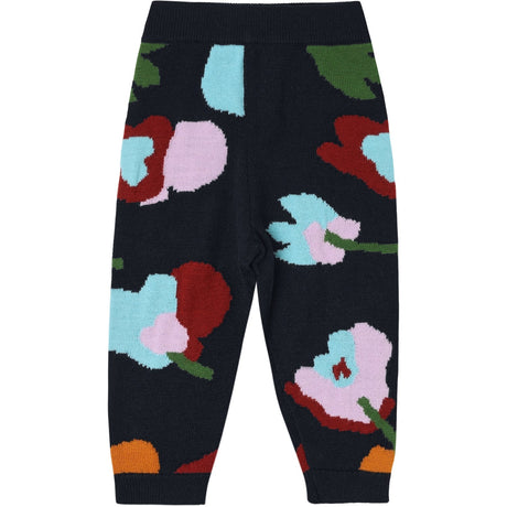 FUB Dark Navy Baby Jaquard Bukser