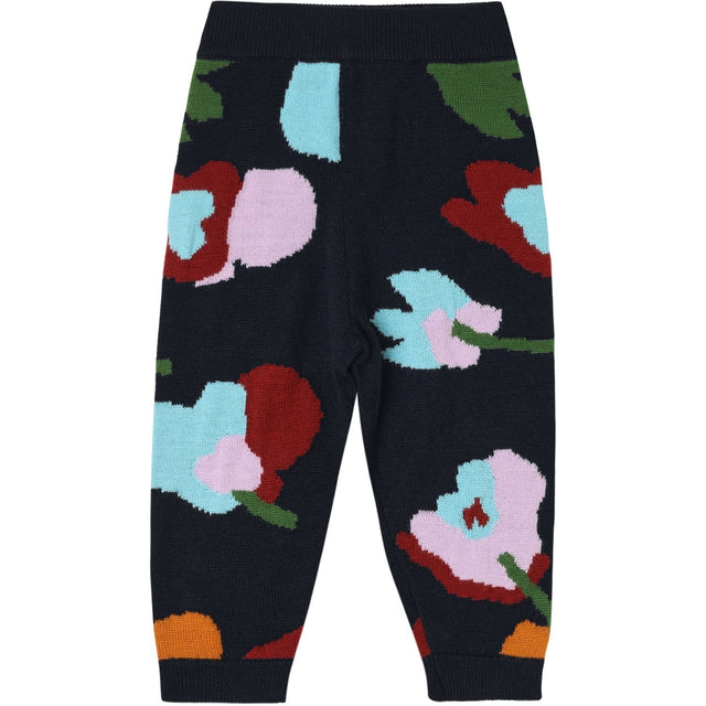 FUB Dark Navy Baby Jaquard Bukser