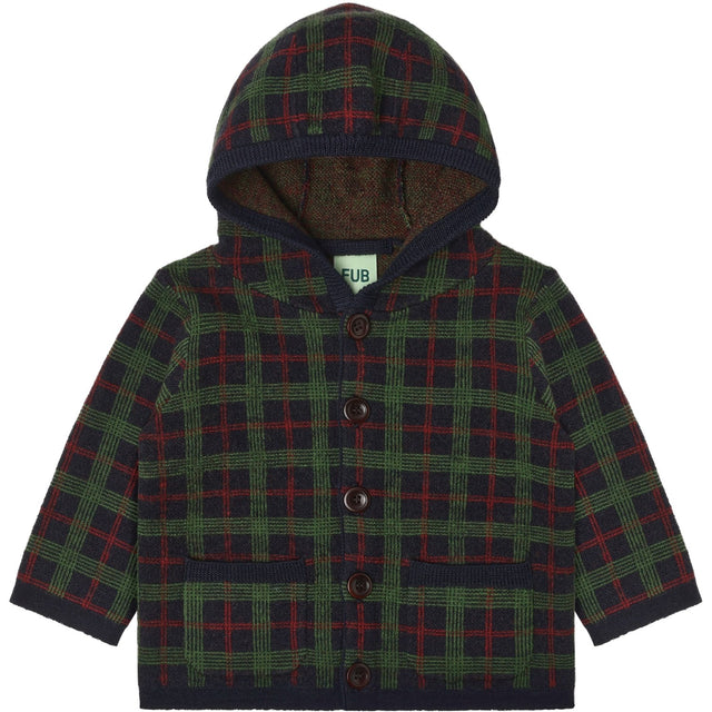 FUB Dark Navy Baby Felted Jakke