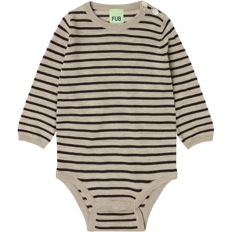 FUB Oat Melange/Mocca Baby Body