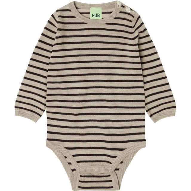 FUB Oat Melange/Mocca Baby Body