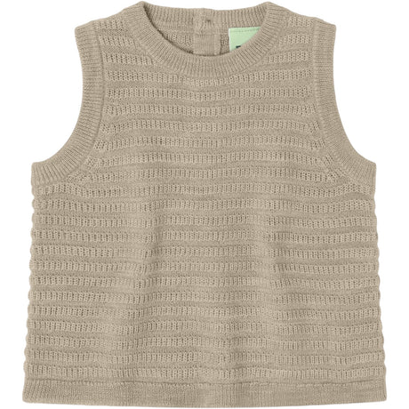 FUB Oat Melange Baby Vest