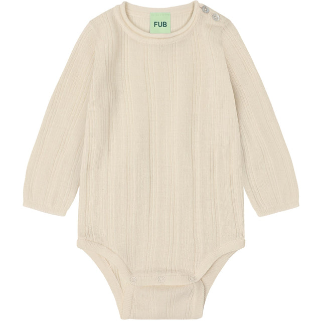 FUB Ecru Baby Rib Body