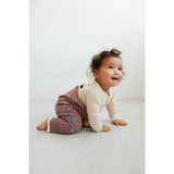 FUB Ecru Baby Herringbone Overall