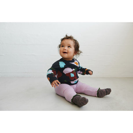 FUB Dark Navy Baby Jaquard Sweater