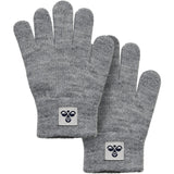 Hummel Grey Melange Strik Handsker 2-Pak