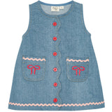 Flöss Mid Blue Rinse Hazel Kjole