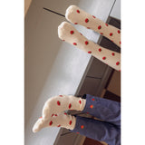 Flöss Pointelle Berry 2-pak Vigga Strømper