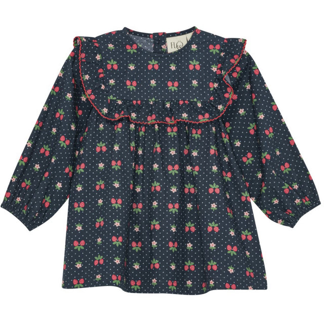 Flöss Navy Space Berry Sofia Kjole