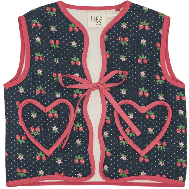 Flöss Navy Space Berry Sofia Vest