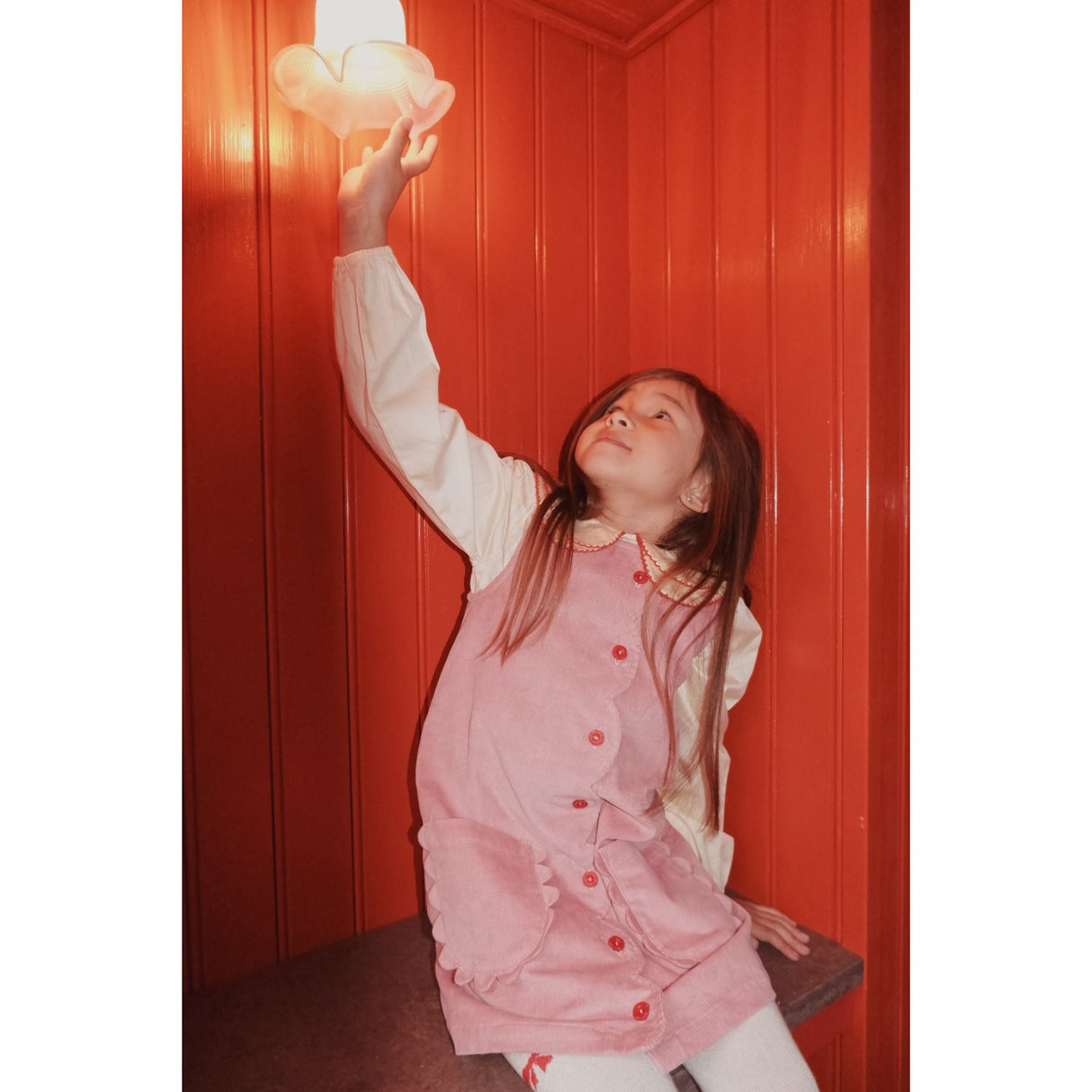 Flöss Velvet Rose Mia Kjole