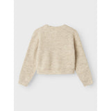 Name It Pure Cashmere Nkfholly Ls Boxy Kort Strik Noos