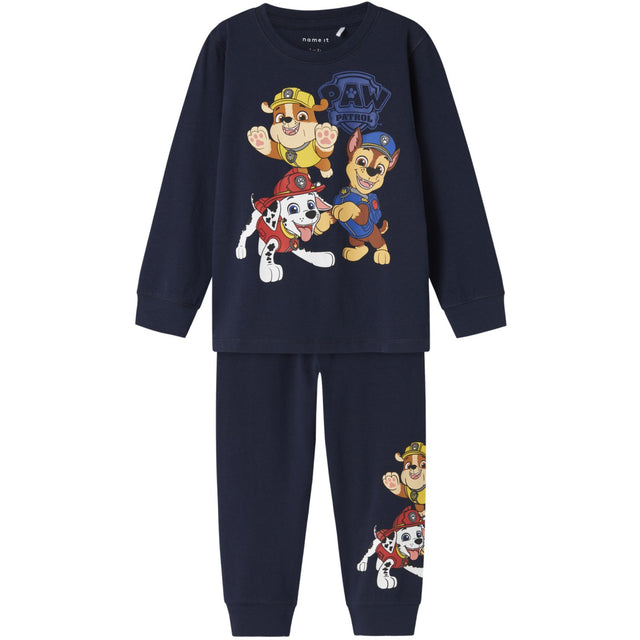 Name It Navy Blazer Nmmarlo Pawpatrol Ls Natsæt Noos Cplg