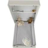 BabyDan Soft Puslepude, 62X67 Cm, Grey, For Wall Mounted Changing Table