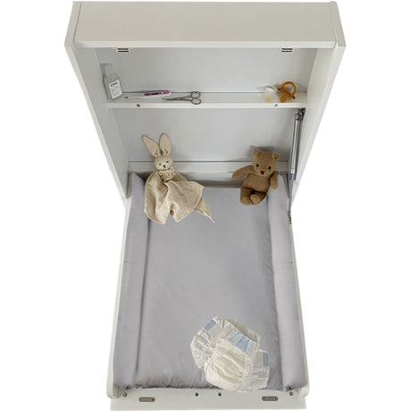 BabyDan Soft Puslepude, 62X67 Cm, Grey, For Wall Mounted Changing Table