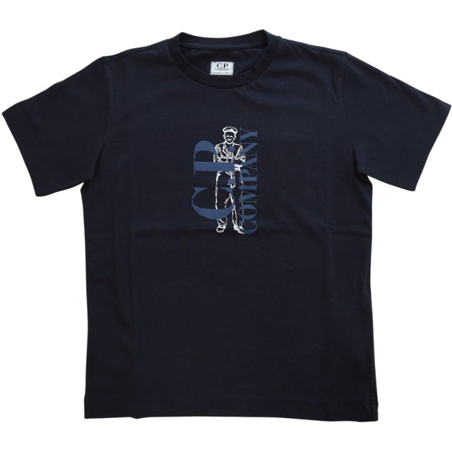 C.P. Company Total Eclipse Blue T-Shirt