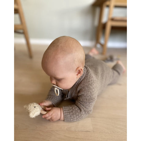 Smallstuff Nature Melange Buksedragt Square Strik Merino Uld