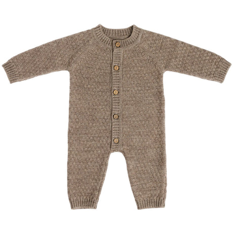 Smallstuff Nature Melange Buksedragt Square Strik Merino Uld