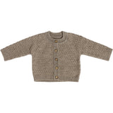 Smallstuff Nature Melange Cardigan Square Strik Merino Uld
