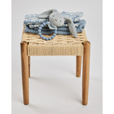 Smallstuff Blue Cardigan Ao Elefanter Merino Uld