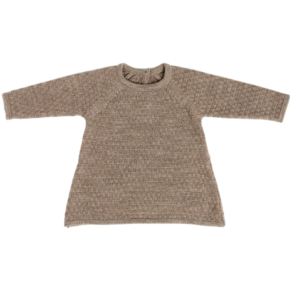 Smallstuff Nature Melange Kjole Square Strik Merino Uld