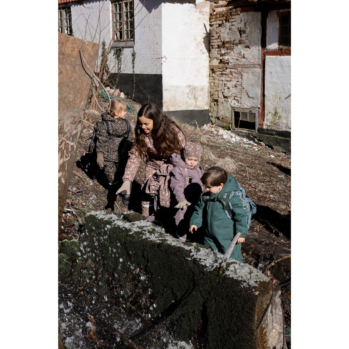 Mikk-Line Darkest Sprouse Vinter Jakke Solid