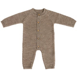 Smallstuff Nature Melange Buksedragt Square Strik Merino Uld