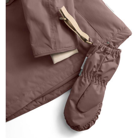 Mini A ture Peppercorn Plum Matcesar Fleece Lined Vanter