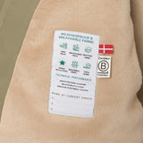 Mini A ture Aloe Green Matwang Fleece Lined Winter Jakke Fur. GRS