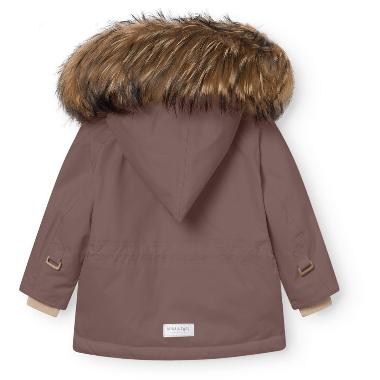 Mini A ture Peppercorn Plum Matwang Fleece Lined Winter Jakke Fur. GRS