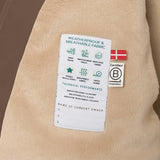 Mini A ture Chestnut Brown Matwang Fleece Lined Winter Jakke Fur. GRS