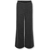 kids ONLY Black Lurex Silver/Harlekin Kogqueen Glitter Bukser Bf Jrs
