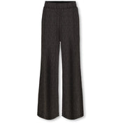 kids ONLY Black Lurex Rose Gold/Stripe Kogqueen Glitter Bukser Bf Jrs