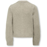 kids ONLY Pumice Stone Melange Detail Bows/Black Kogcody L/S O-Neck Sløjfe Cardigan Knt