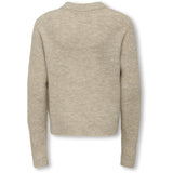 kids ONLY Pumice Stone Melange Kogcamilla O-Neck L/S Pullover Knt
