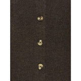 kids ONLY Black Coffee Melange Kogcamilla O-Neck L/S Cardigan Knt