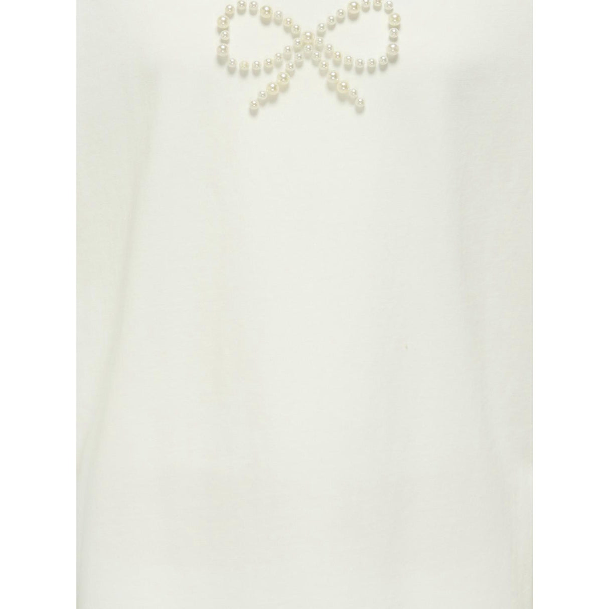 kids ONLY Cloud Dancer Bow Kogkate Life Ss O-Neck Pearl Top Jrs