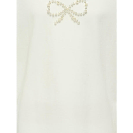 kids ONLY Cloud Dancer Bow Kogkate Life Ss O-Neck Pearl Top Jrs