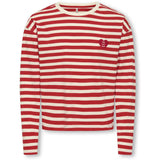 kids ONLY High Risk Red Cloud Dancer/Detail Heart High Risk Red Koglivina L/S O-Neck Stripe Top Jrs