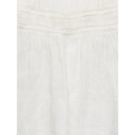 kids ONLY Cloud Dancer Lurex Kogrhea L/S Glitter Top Wvn