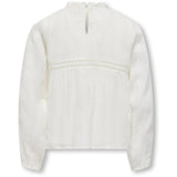 kids ONLY Cloud Dancer Lurex Kogrhea L/S Glitter Top Wvn