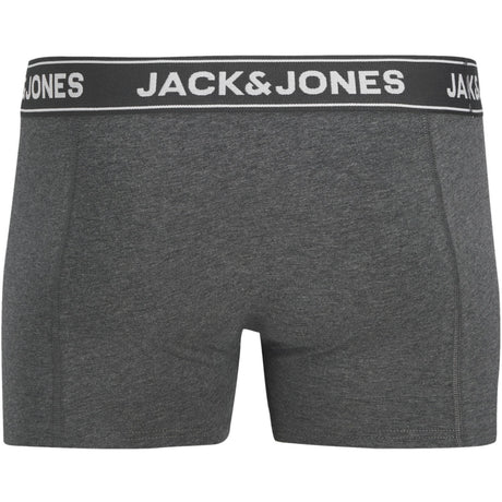 Jack & Jones Junior Dark Grey Melange Jacblack Friday Trunks 3 Pak Jnr