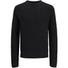 Jack & Jones Junior Black Jjglobal Strik Crew Neck Jnr