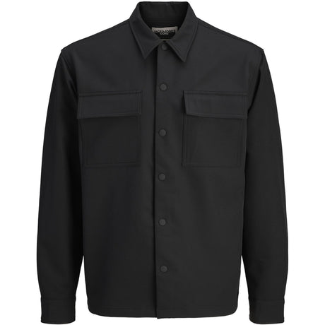 Jack & Jones Junior Black Jcopoint Commute Travel Skjorte Bf Jnr